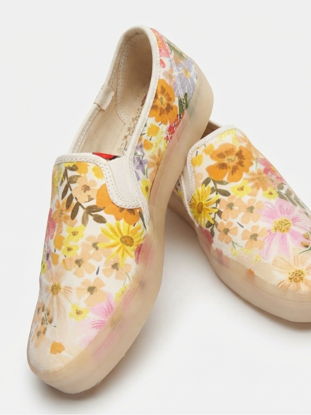 the Keds x Rifle Paper Co. Double Decker Marguerite slip-on sneaker 8